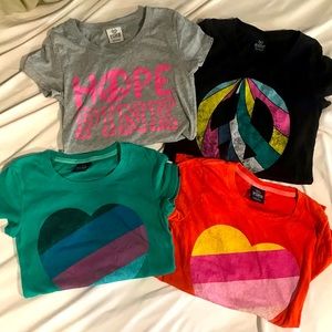VS PINK! 4 Perfect Fit fitted tee bundle
